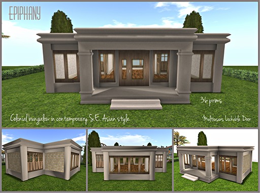 SE Asian Colonial House V1 (Package)