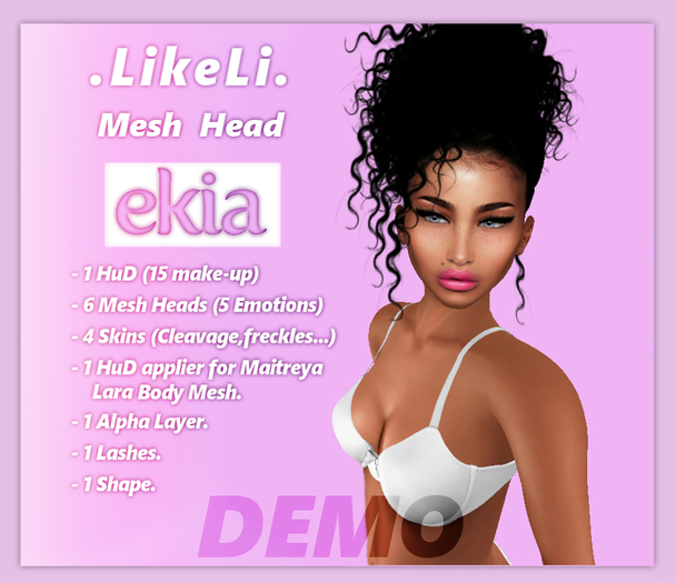 {.LikeLi.}  Head Mesh .[ Ekia ].  DEMO
