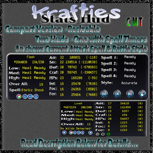 Kraftie Stats Hud v6.5 Compact