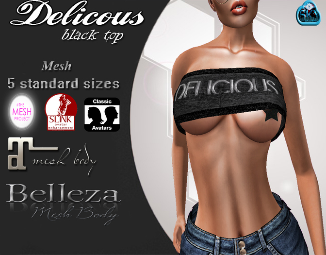 :::Black~Delicious::::Top