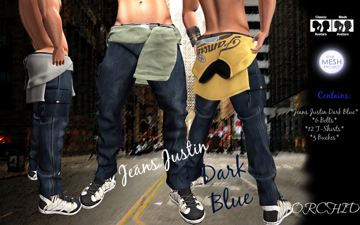 Jeans Justin Dark Blue