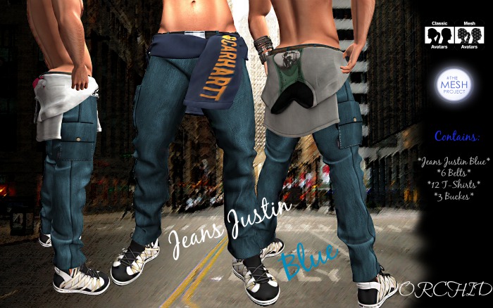 Jeans Justin Blue