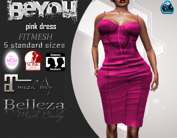 ::::BeYou::::Pink~Dress~