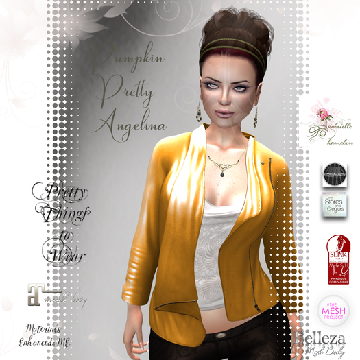 **DEMO** Pretty  Angelina Olive Tree - Lara Alpha Ready Jacket