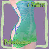 MEDUSA // Blue Skelly Dress Texture (rez)