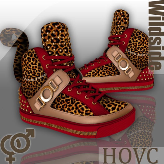 HOVC_WildSide Sneakers Red *PROMO*