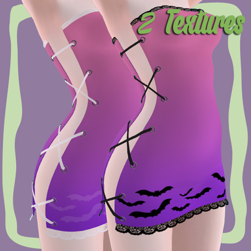 MEDUSA // Pink Bats Dress Textures (rez)