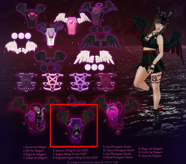 Sweet Thing. & darkendStare Furfur the Shikigami RARE