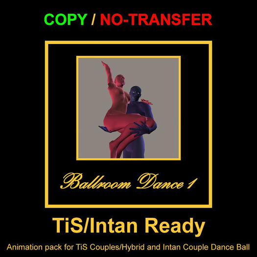 Ballroom dance 1(TiS/Intan Ready) by Bits and Bobs animations