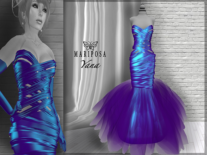 Second Life Marketplace - ~YANA~ Iridescent Satin Evening Gown with Long Fitmesh gloves_sapphire (rigged mesh) MARIPOSA~house of couture~~ Second Life Marketplace - ~YANA~ Iridescent Satin Evening Gown with Long Fitmesh gloves_sapphire (rigged mesh) MARIPOSA~house of couture~~