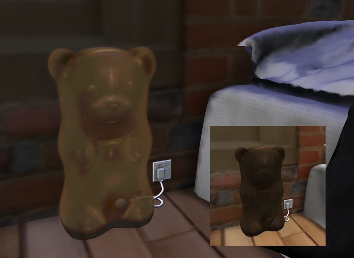 :BAMSE: Gummy Bear Lamp - Rainbow RARE