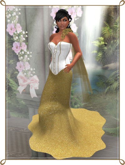 Evening Dress Loane Brown