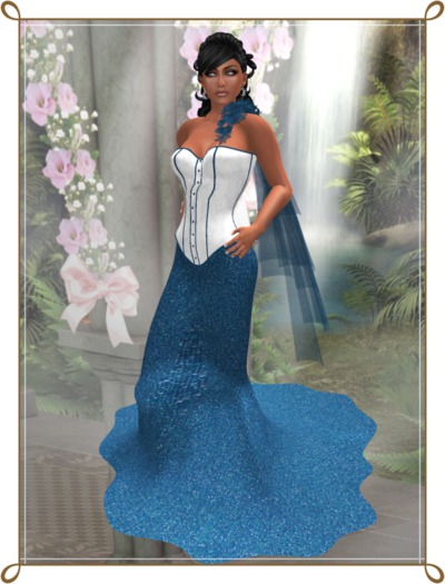 Evening Dress Loane Blue