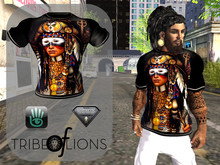 [TRIBE OF LIONS ] T-SHIRT INDIAN