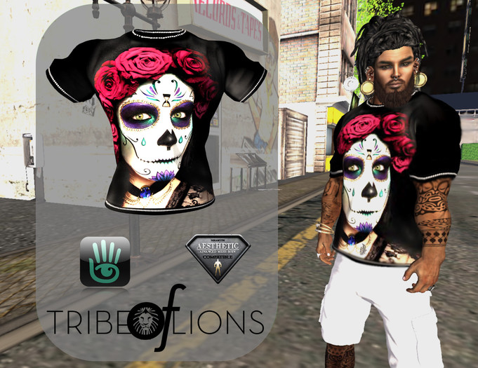 [TRIBE OF LIONS ] T-SHIRT CATRINA