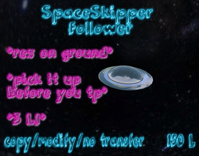 SpaceSkipper Follower -- Earth