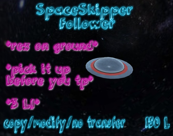 SpaceSkipper Follower -- Neptune