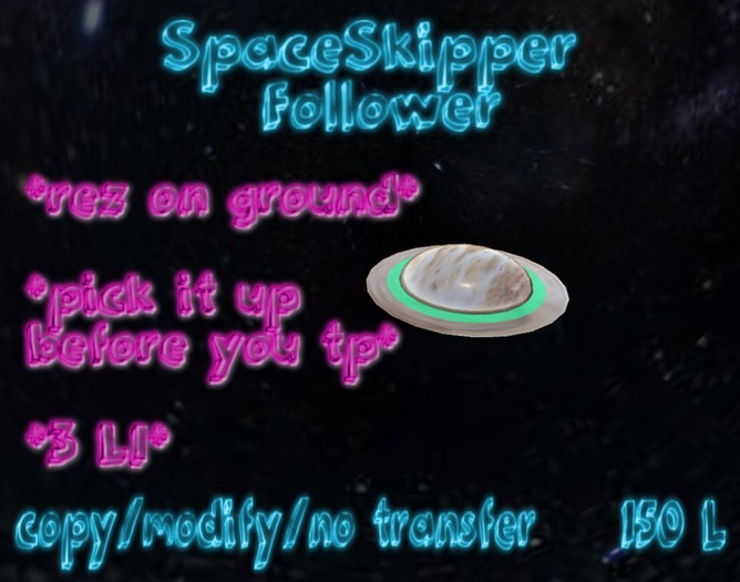 SpaceSkipper Follower -- Pluto