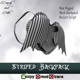 Batty Backpack - Striped