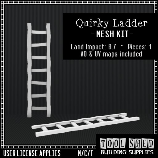 Tool Shed - Quirky Ladder Kit