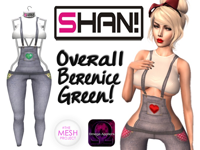 (Shan!) Overall Berenice GREEN