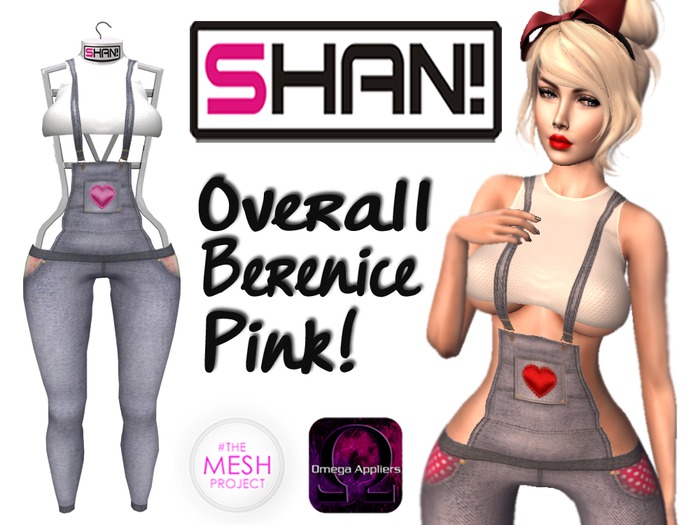 (Shan!) Overall Berenice PINK