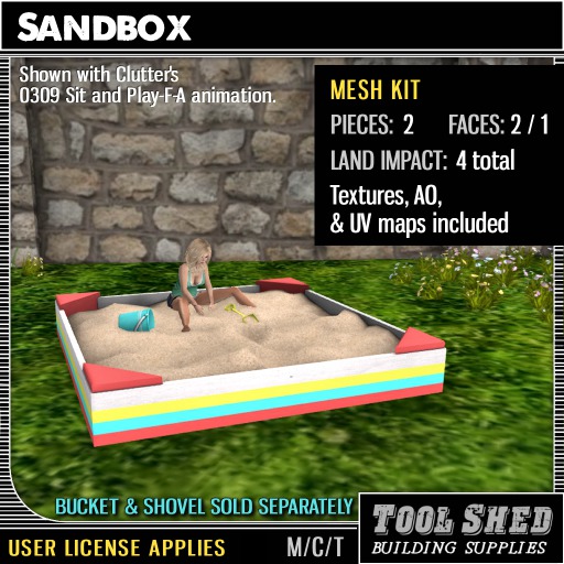 Tool Shed - Sandbox Mesh Kit