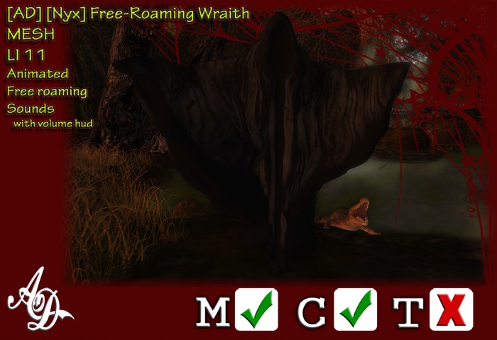 [AD] [Nyx] Free-Roaming Wraith