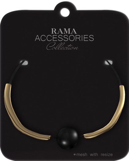 RAMA - Balance Choker Necklace 'Gold'