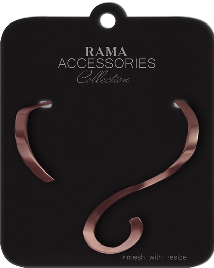 RAMA - Curl Me Up Necklace 'Rose Gold'