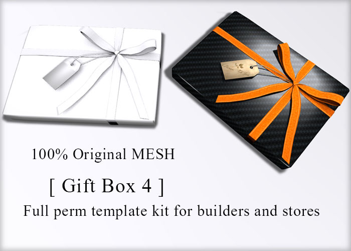 Second Life Marketplace - [Gift BOX 4] Full perm Mesh kit for builders ...