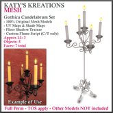 *KK* MESH Lumina Candelabrum Vendor
