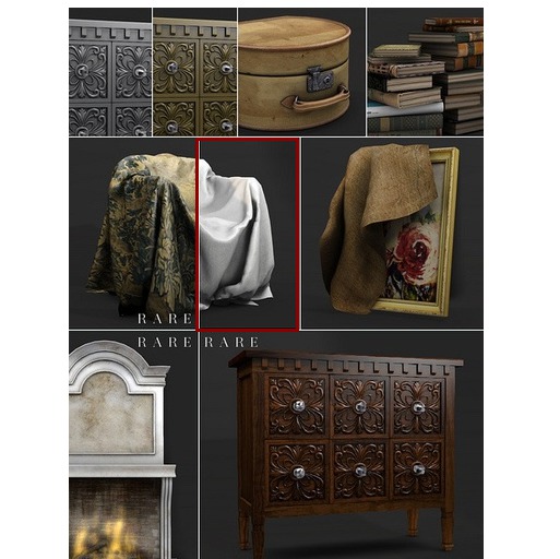 AF Slipcover Chair (White)