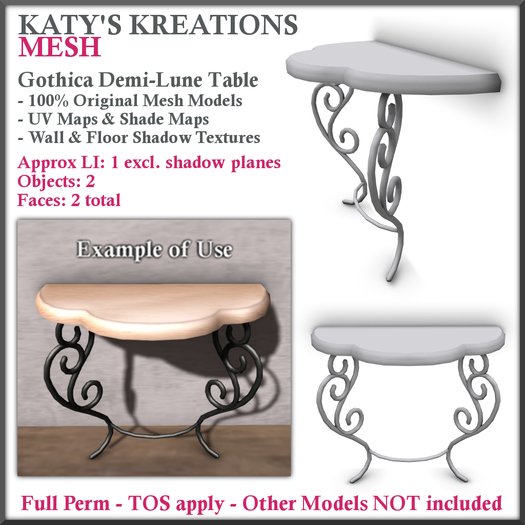 *KK* MESH Elle Display Units 1 & 2 Vendor