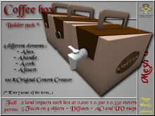 Coffee box - 2 LI - FULL PERMS Mesh