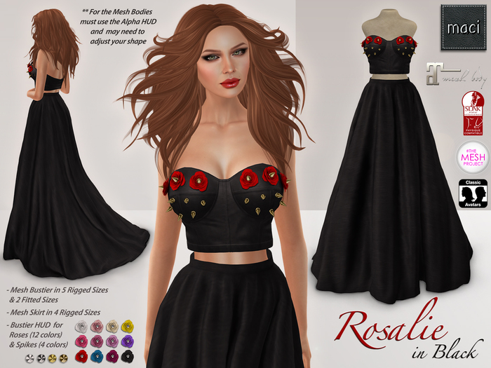 Maci ~ [SALE] Rosalie in Black