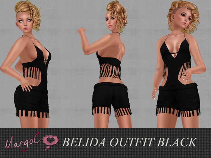 BELIDA  OUTFIT BLACK - MargoC