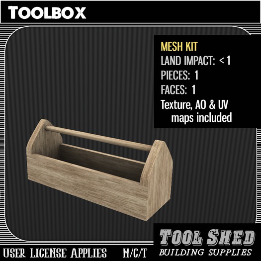 Tool Shed - Toolbox Mesh Kit