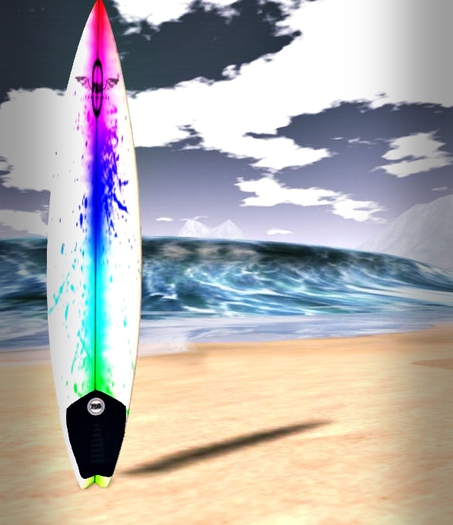 .:: Ns Surfboards Swallow Full Collor White::.