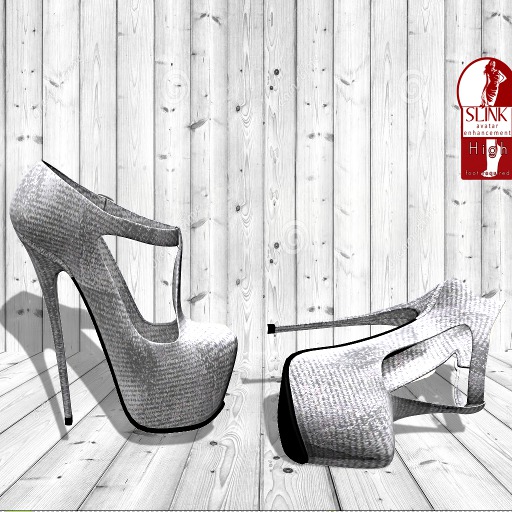 *ASIA* Stilettos for HighSlink SILVER