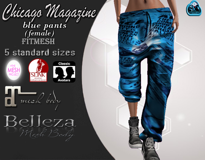 ~Female~::Chicago Blue Magazine:::PANTS