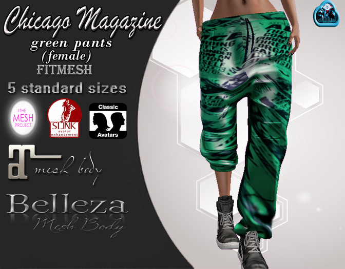 ~Female~::Chicago Green MagazinePANTS