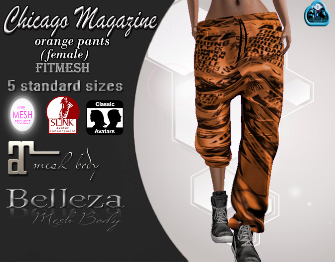 ~Female~::Chicago Orange Magazine:::PANTS