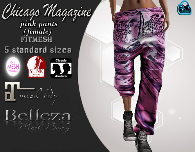 ~Female~::Chicago Pink Magazine:::PANTS