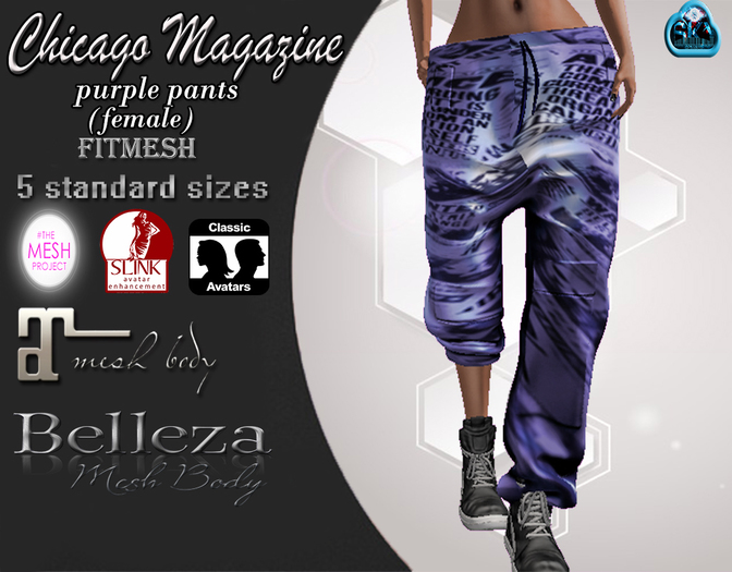 ~Female~::Chicago Purple Magazine:::PANTS