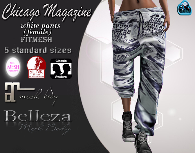 ~Female~::Chicago White Magazine:::PANTS