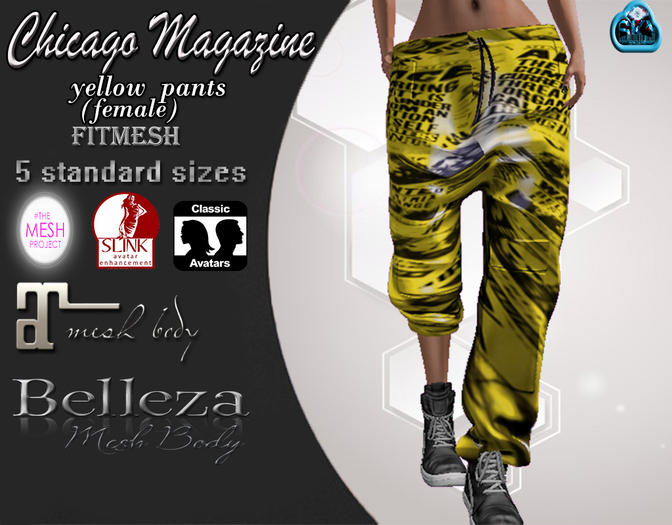 ~Female~::Chicago Yellow Magazine:::PANTS