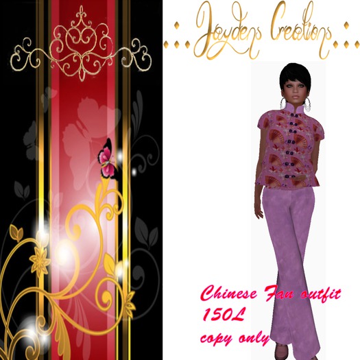 Chinese Fan outfit