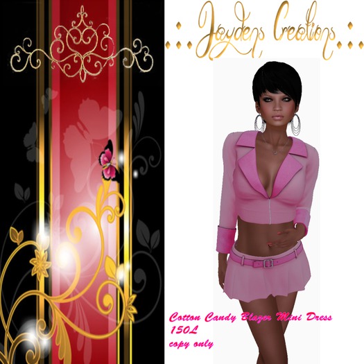 Cotton Candy Blazer Mini 