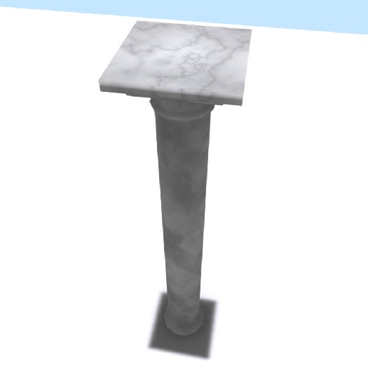 *White Cherry* Marble Dream Column small